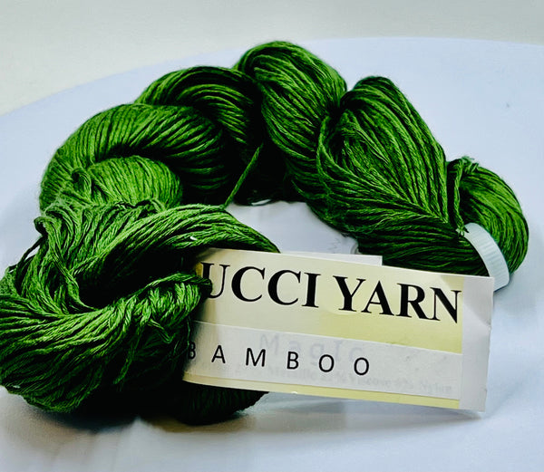 Lucci Bamboo Lt Worsted Weight Yarn, Variegated and solid colors