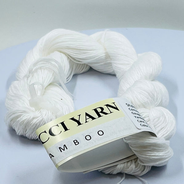 Lucci Bamboo Lt Worsted Weight Yarn, Variegated and solid colors
