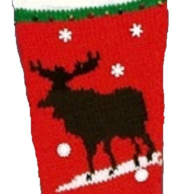 Moose Christmas Stocking Kit - 7070-K